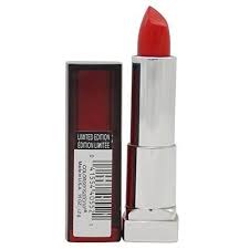 Maybelline Color Sensational Lipstick #1015 Refined Red, 0.15 Oz. Pack of Four