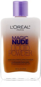 L'oreal Paris Magic Nude Liquid Powder Bare Skin Perfecting Makeup, Soft Sable, 0.91 Ounces (3 Pack)