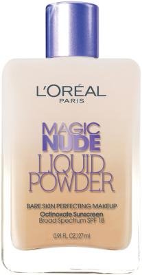 L'Oreal Paris Magic Nude Liquid Powder Makeup Foundation - Natural Beige (Pac...