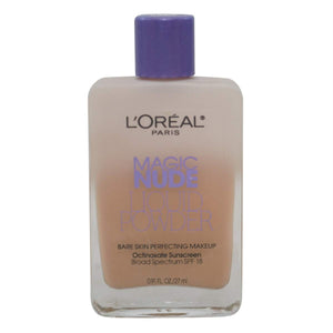 L'oreal Paris Magic Nude Liquid Powder Bare Skin Perfecting Makeup SPF 18, Classic Ivory, 0.91 Ounces (3 Pack)