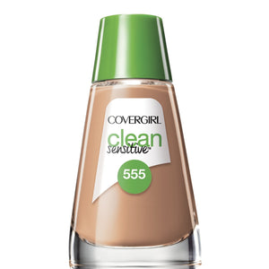 COVERGIRL Clean Sensitive Skin Foundation Soft Honey - 555 (2 Pack)