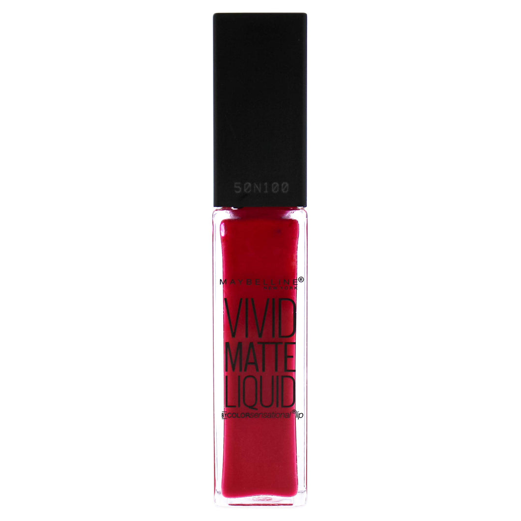 Maybelline New York Color Sensational Vivid Matte Liquid Lipstick, Fuchsia Ecstasy, 0.26 fl. oz.