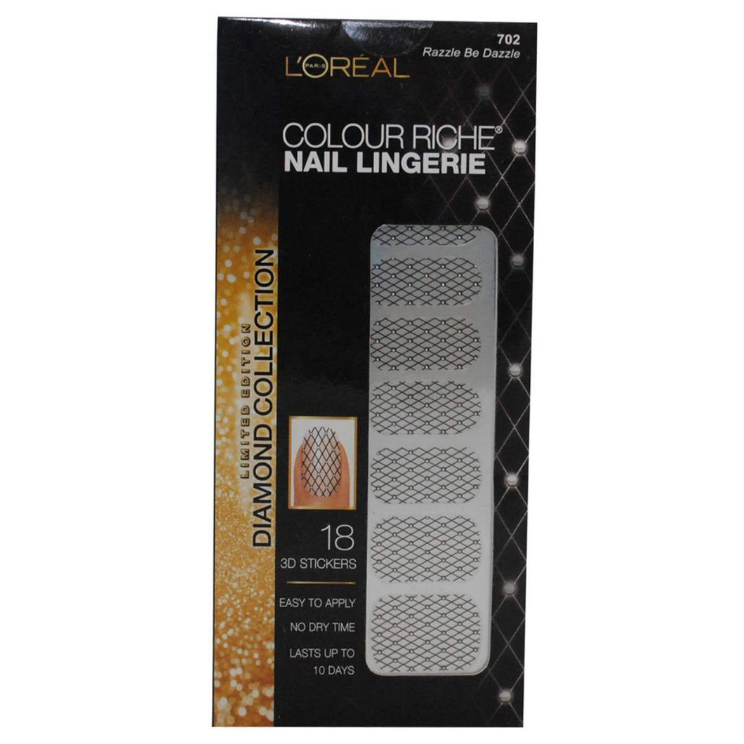 Loreal Limited Edition Diamond Collection Nail Lingerie - 702 Razzle Be Dazzle