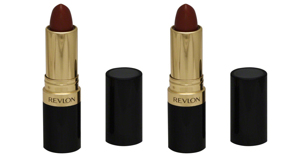 Revlon Super Lustrous Shine Lipstick, Terra Copper - Pack of 2