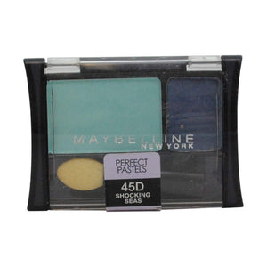 Maybelline New York Expert Wear Eye Shadow, Perfect Pastels, Shocking Seas 45d, 3 PACK