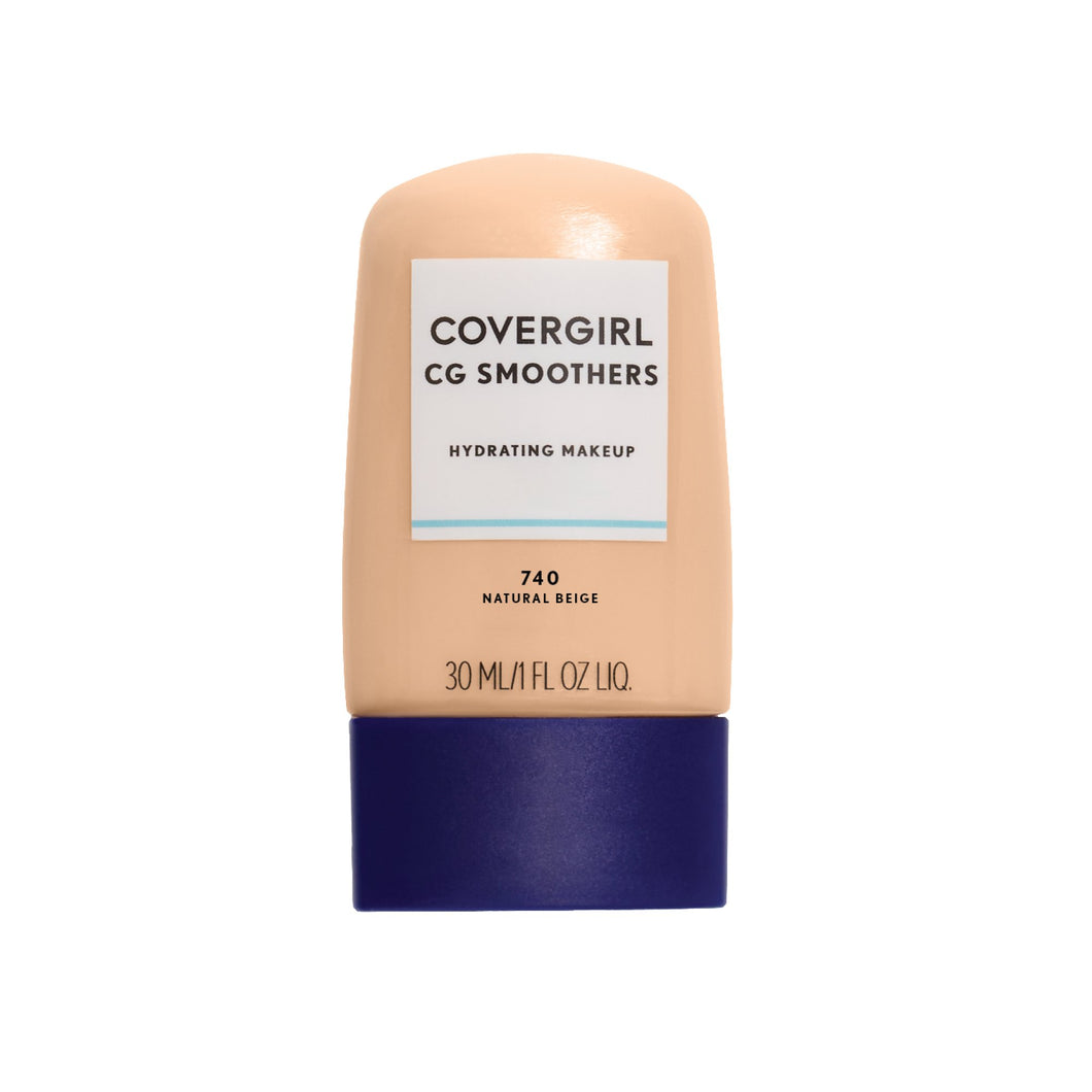 COVERGIRL Smoothers Hydrating Makeup Foundation, Natural Beige (packaging may vary)