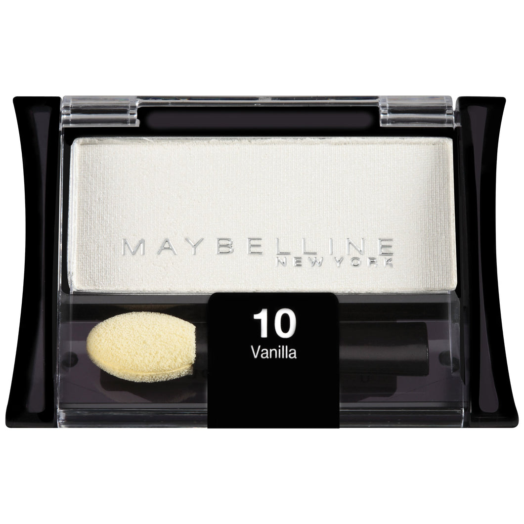 Maybelline New York Expert Wear Eyeshadow Singles, Vanilla 10S, 0.09 Ounce